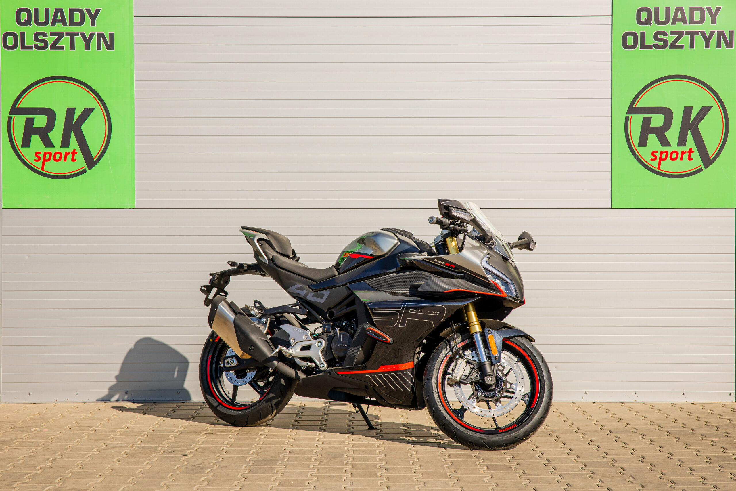 CFMoto 450 SR Czarny