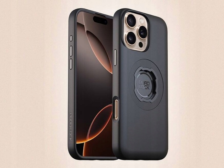 Quad Lock Euti na telefon Mag do iPhone 16 Pro czarne