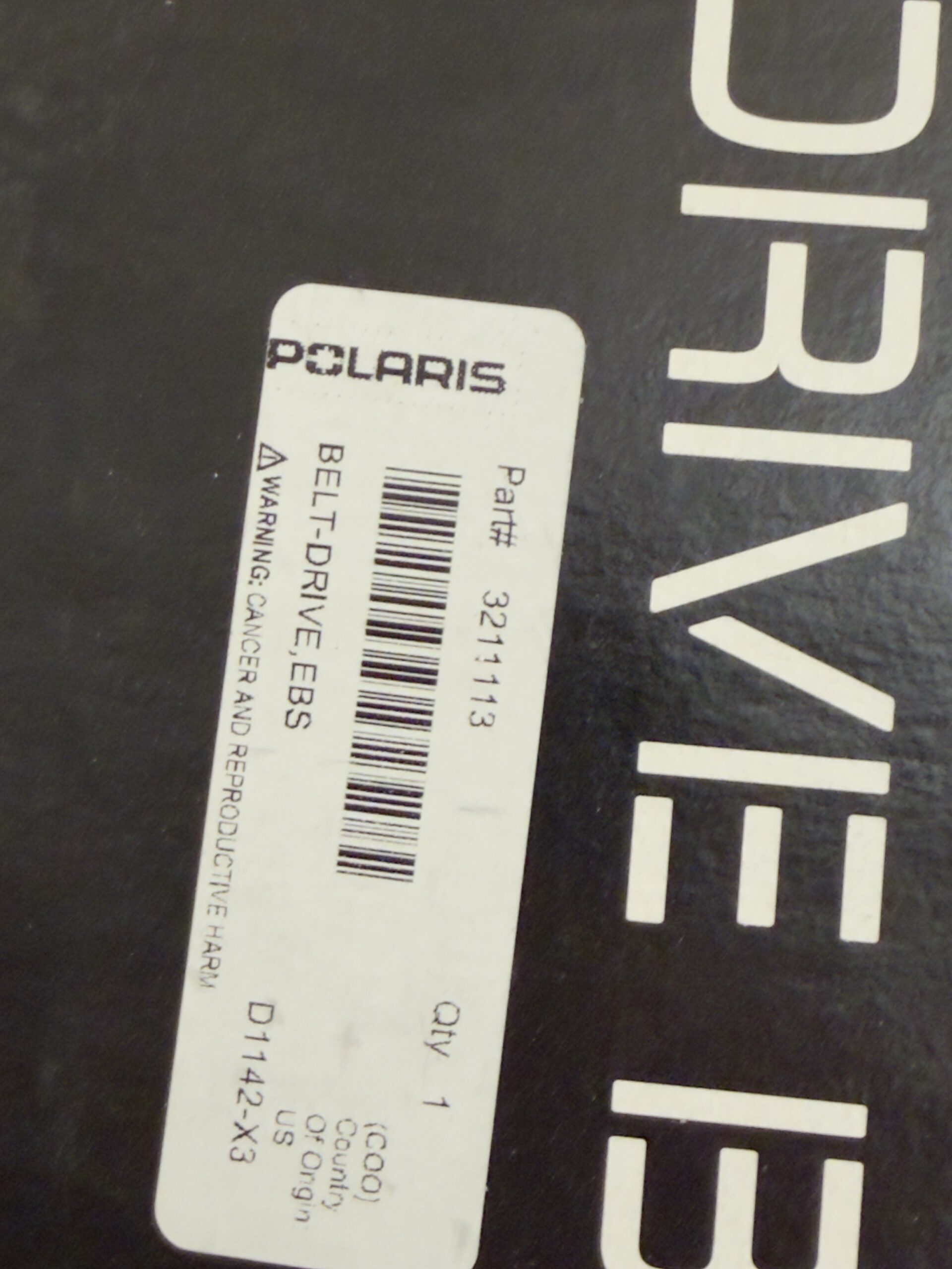 Pasek Napędowy Polaris 3211113