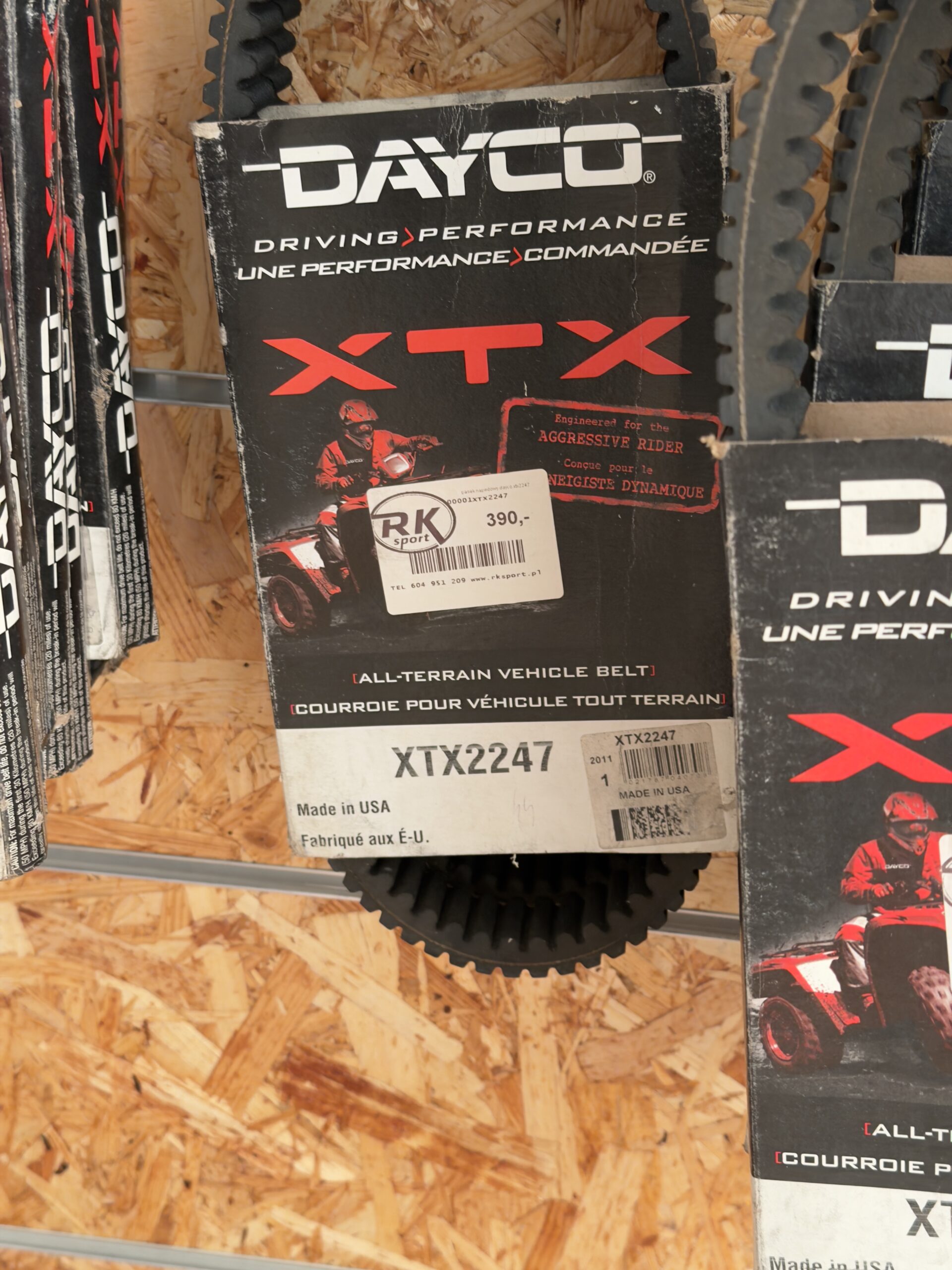 Pasek Napędowy Dayco XTX2247 do Suzuki