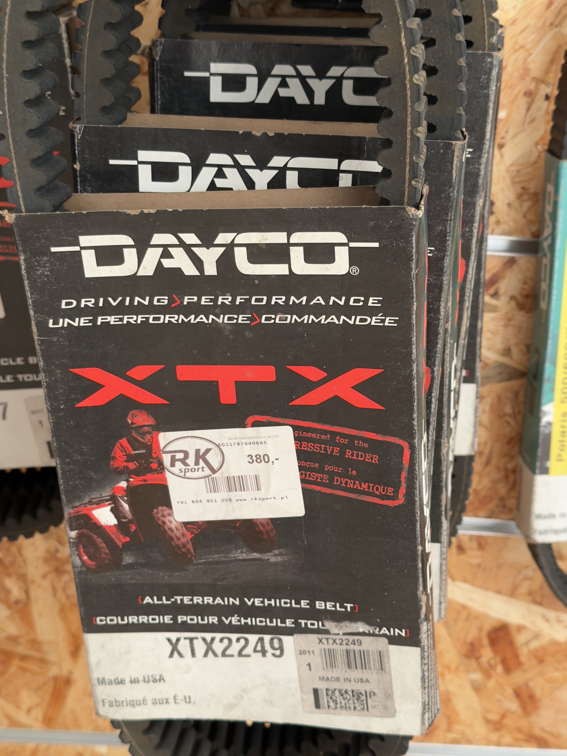 Pasek Napędowy Dayco XTX2249