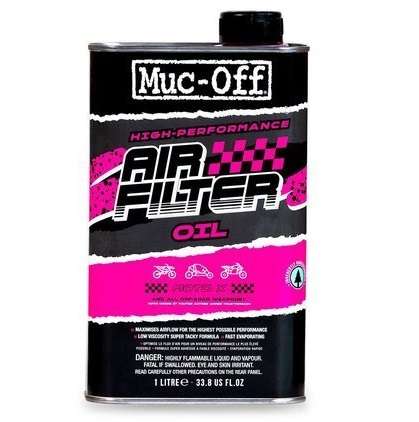 Muc-Off 20156 – Olej do nasączania gąbkowych filtrów powietrza – 1l – Air Filter Oil