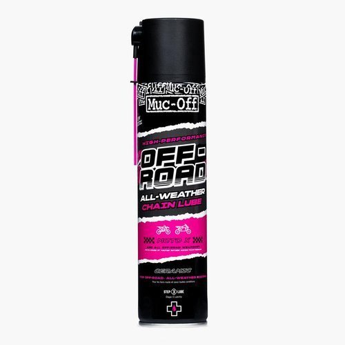 Muc-Off 20452 – Smar offroad na zmienne warunki pogodowe, baza ceramiczna – 400ml – Off-Road All-Weather Chain Lube