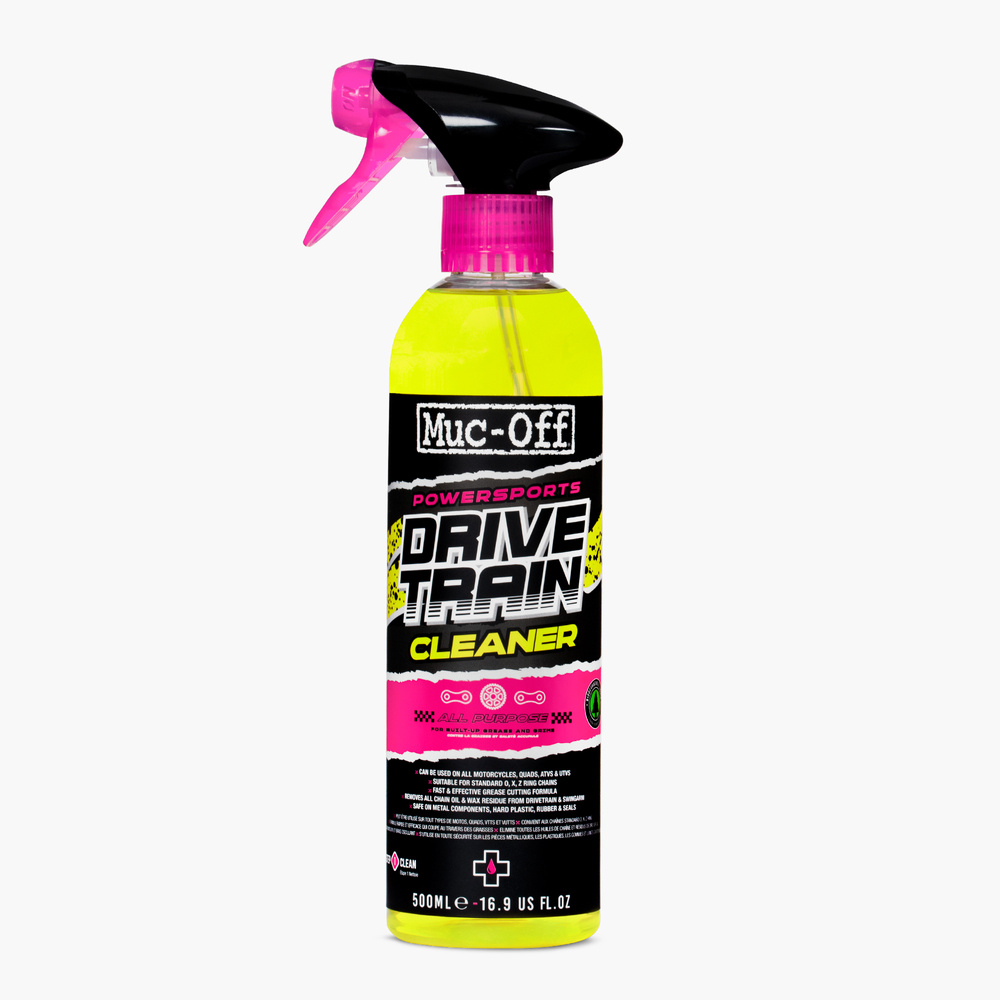 Muc-Off 20467 – Preparat czyszczący do układu napędowego – 500ml – Powersports Drivetrain Cleaner
