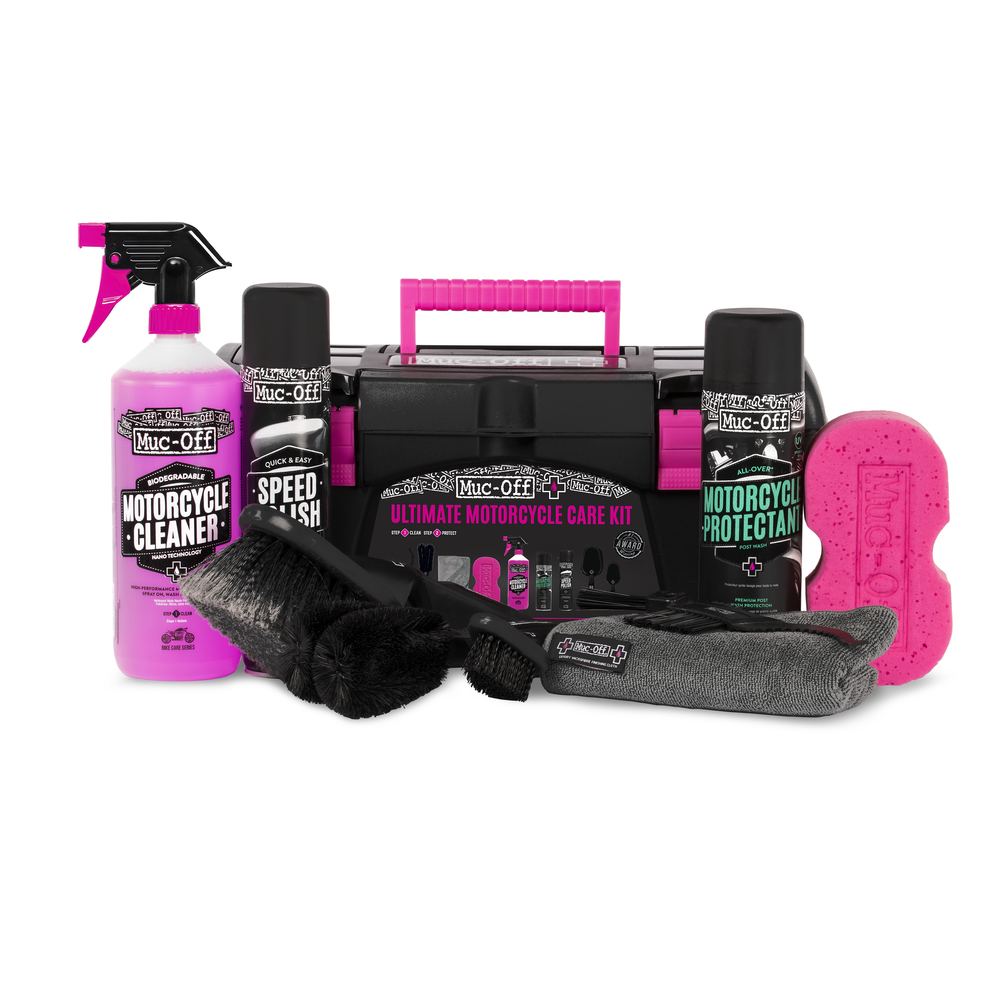 Muc-Off 285 – Zestaw Ultimate skrzynka do motocykla – Ultimate Motorcycle Care Kit