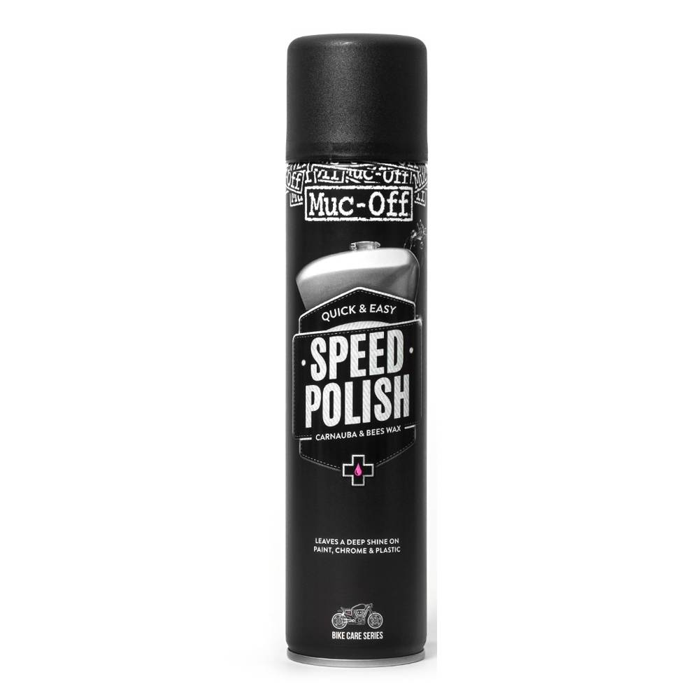 Muc-Off 627 – Speed Polish polerujaco-woskujący spray do każdej powierzchni – 400ml