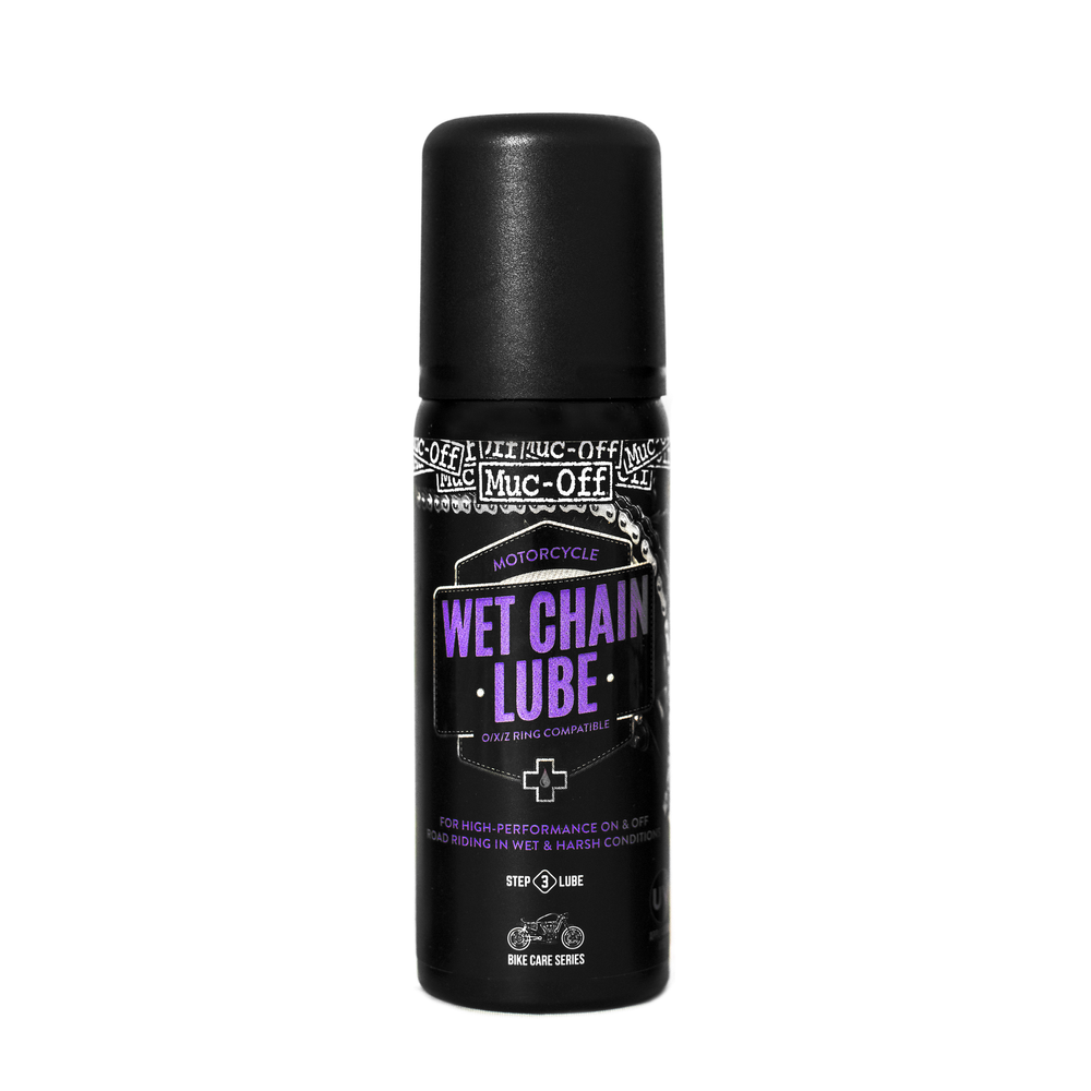Muc-Off 639 – Smar do łańcucha wyjątkowo odporny na wodę, baza polimerowa – 50ml – Wet Weather Chain Lube