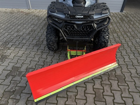 Pług HDProtect Szybki Montaż Czerwony