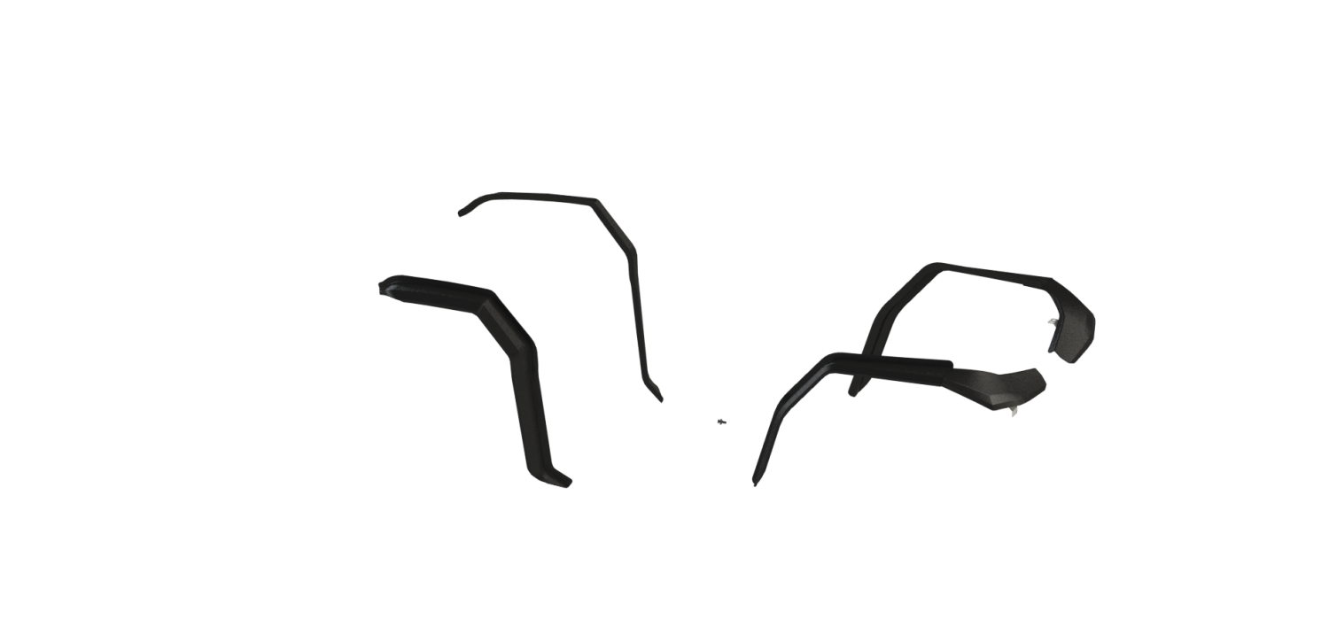 Poszerzenia nadkoli CFMoto 850/1000 3Gen