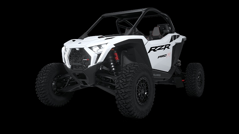 Polaris RZR PRO R Ultimate Crystal White