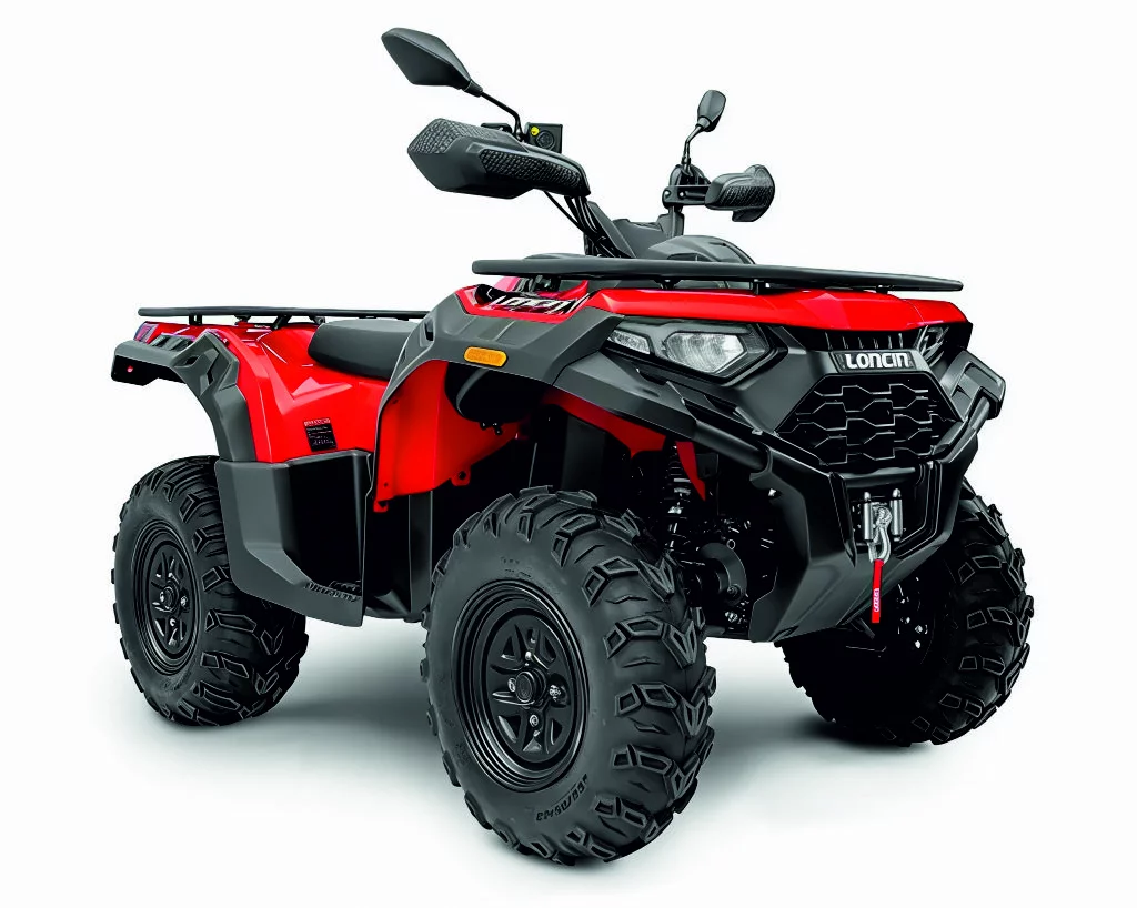 Loncin XWolf 550S Czerwony